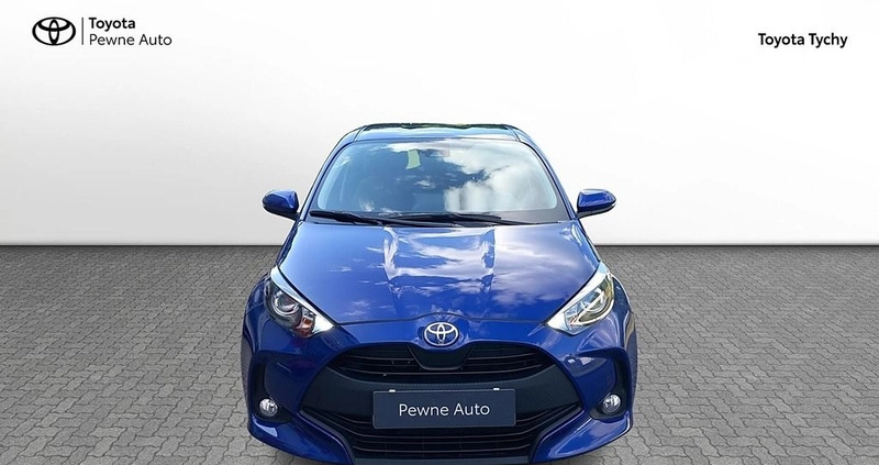 Toyota Yaris cena 67900 przebieg: 66229, rok produkcji 2022 z Tychy małe 211